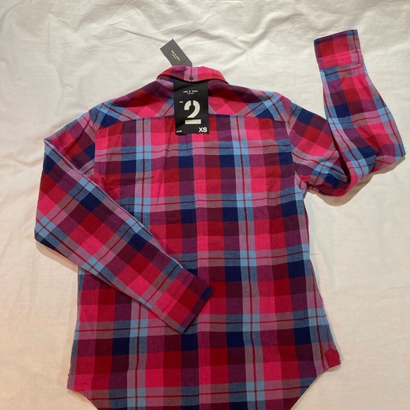 Men’s Rag & Bone New York Tomlin button down shirt! Size XS, NWT! $250.00! - Picture 5 of 7